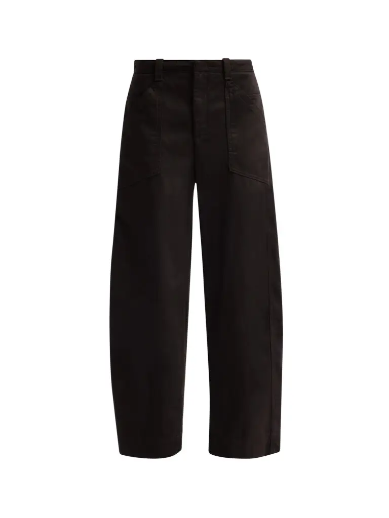 Vince Women's Washed Cotton Utility Crop Pants