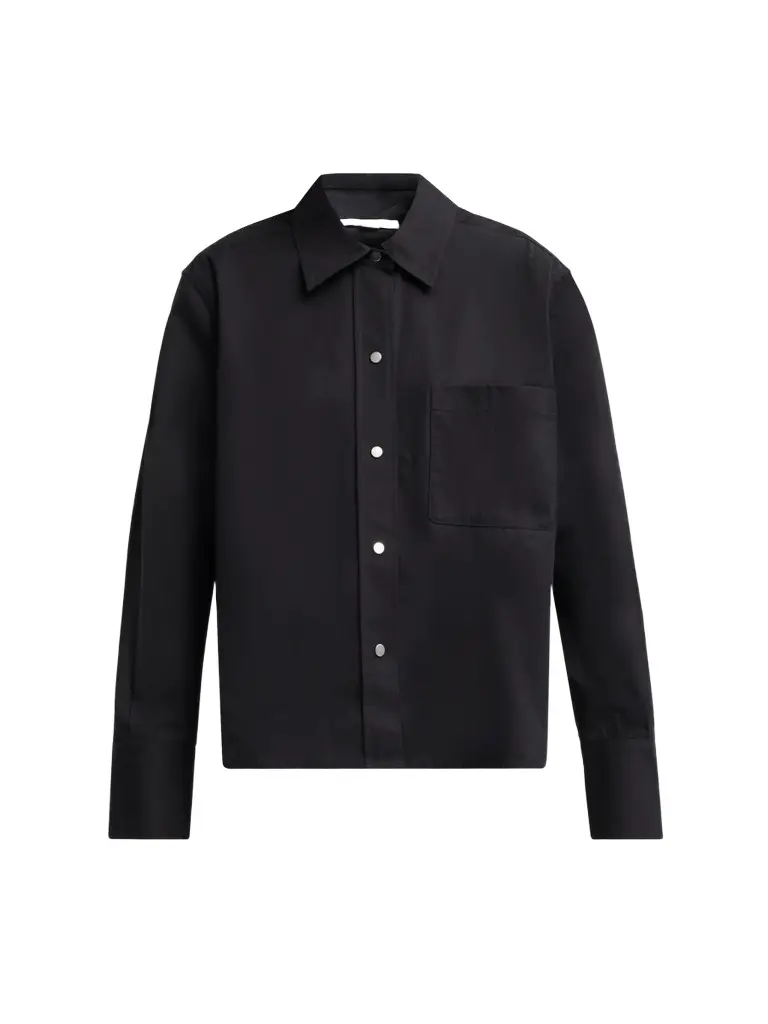 Women's Cotton Snap-Front Shirt Women's Cotton Snap-Front Shirt