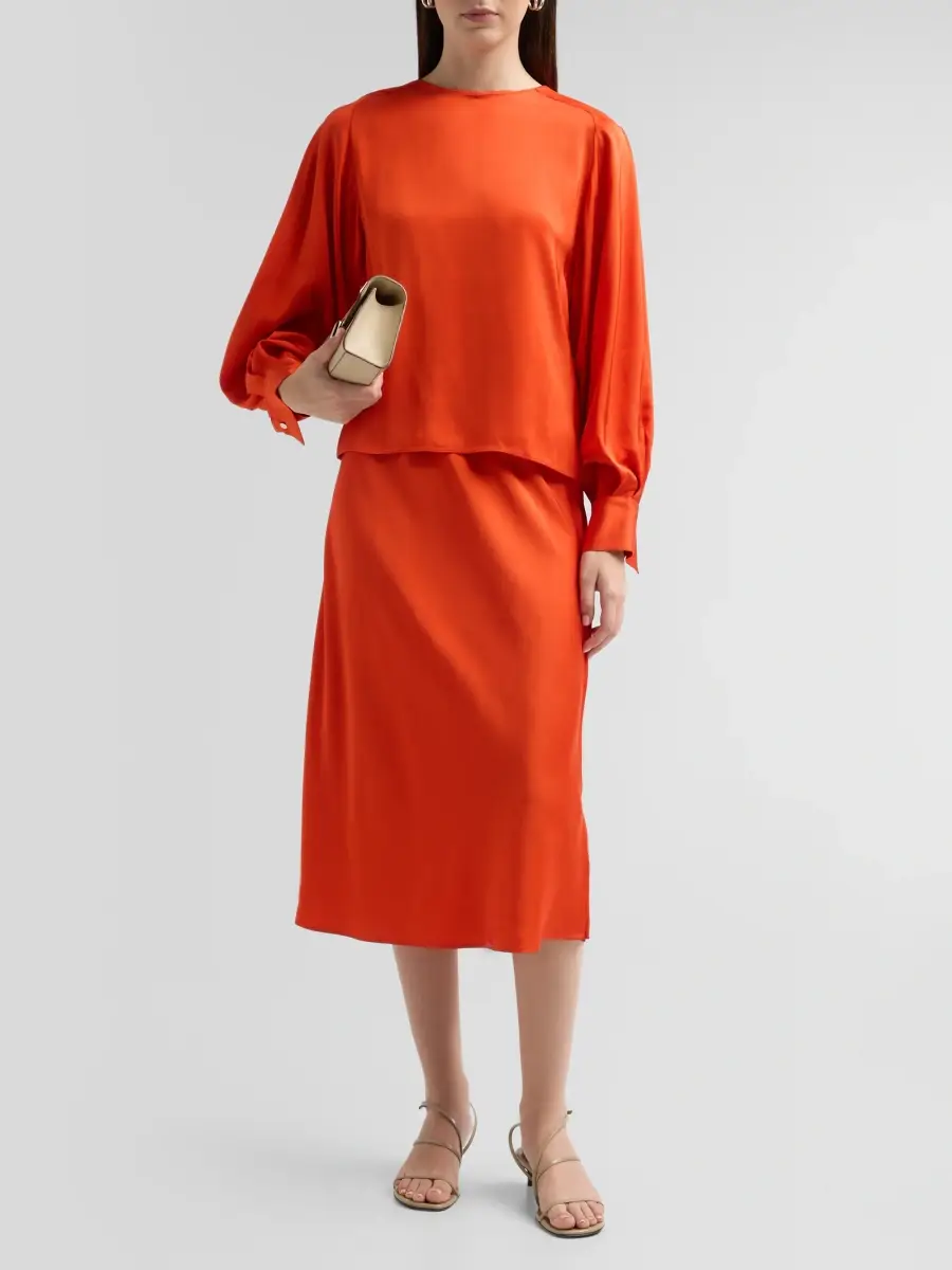 Vince Women's Satin Slip Skirt | Thumbnail 2 Vince Women's Satin Slip Skirt | Thumbnail 2