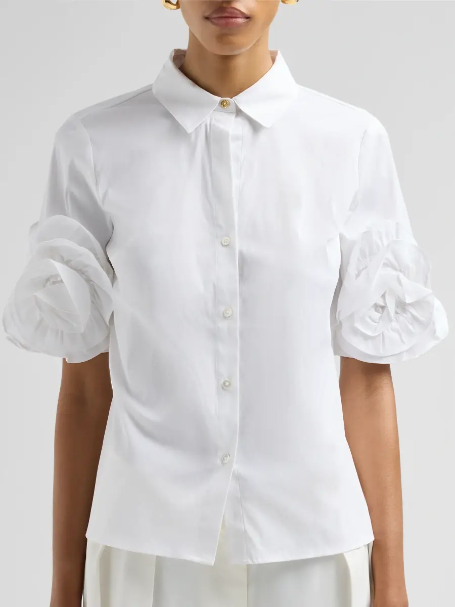 Lilly Pulitzer Women's The Flower Lilly Shirt | Thumbnail 5 Lilly Pulitzer Women's The Flower Lilly Shirt | Thumbnail 5