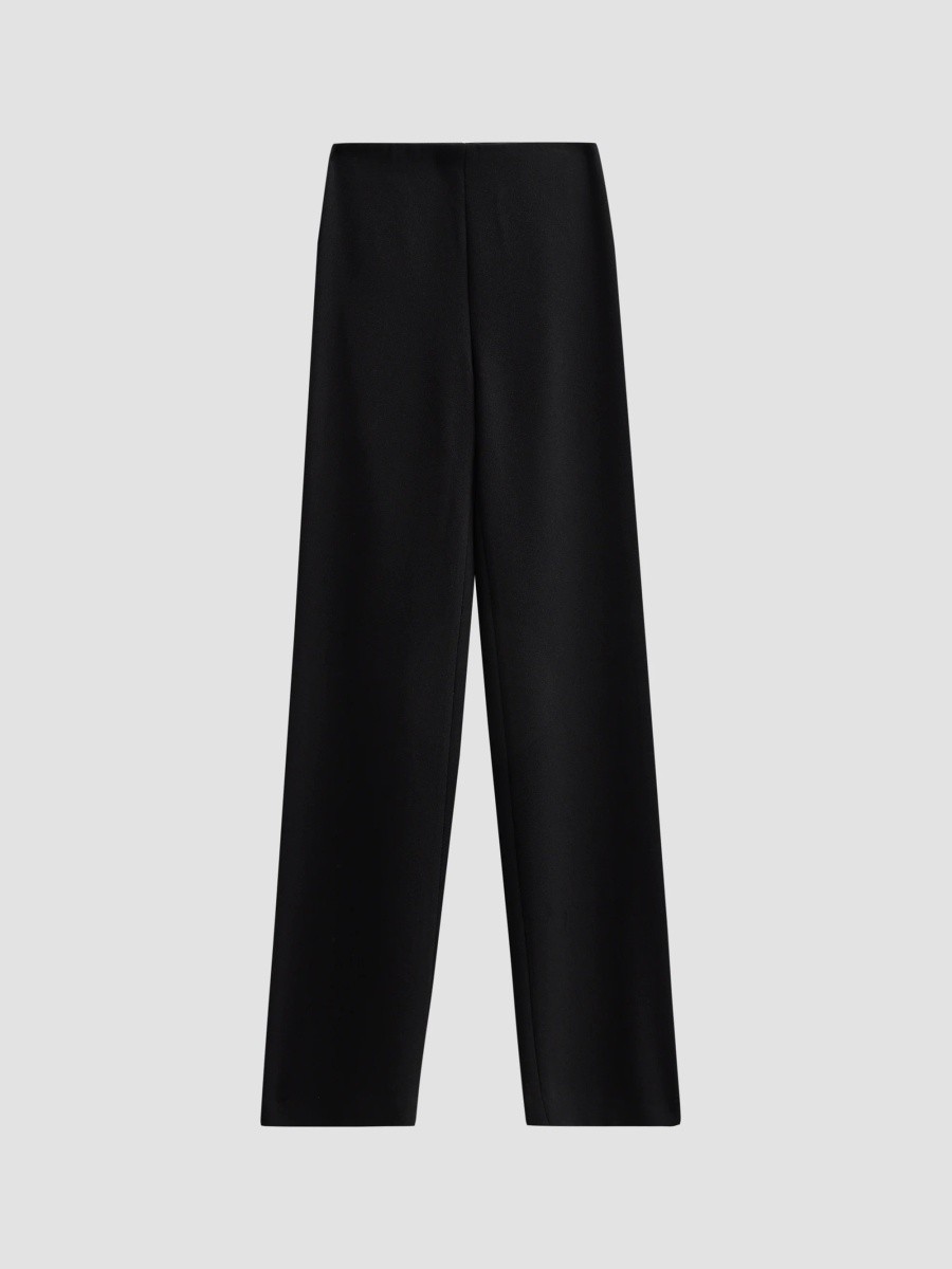 Women's Crepe Wide-Leg Pants Women's Crepe Wide-Leg Pants