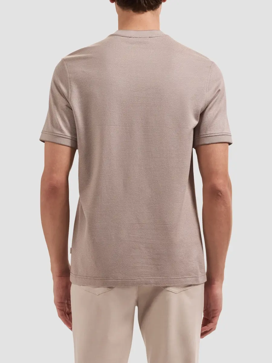 Bugatchi Men's Mercerized Cotton Crewneck T-Shirt | Thumbnail 3 Bugatchi Men's Mercerized Cotton Crewneck T-Shirt | Thumbnail 3