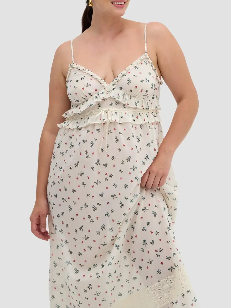 Hill House Home Women's The Rayna Nightgown | Thumbnail 6 Hill House Home Women's The Rayna Nightgown | Thumbnail 6