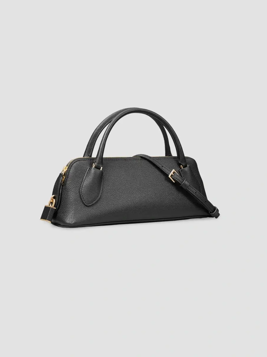 Tory Burch Women's Lock Leather Top Handle Bag | Thumbnail 2 Tory Burch Women's Lock Leather Top Handle Bag | Thumbnail 2