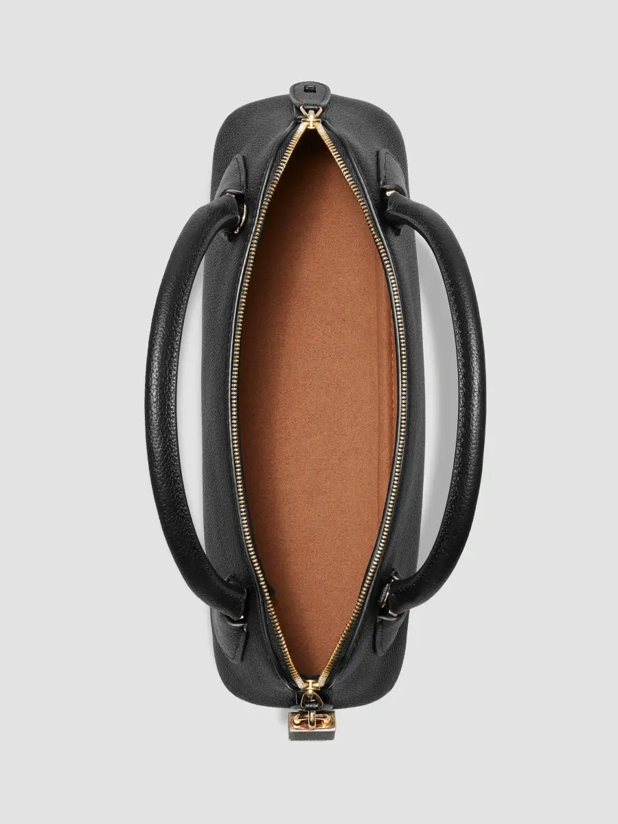 Tory Burch Women's Lock Leather Top Handle Bag | Thumbnail 4 Tory Burch Women's Lock Leather Top Handle Bag | Thumbnail 4