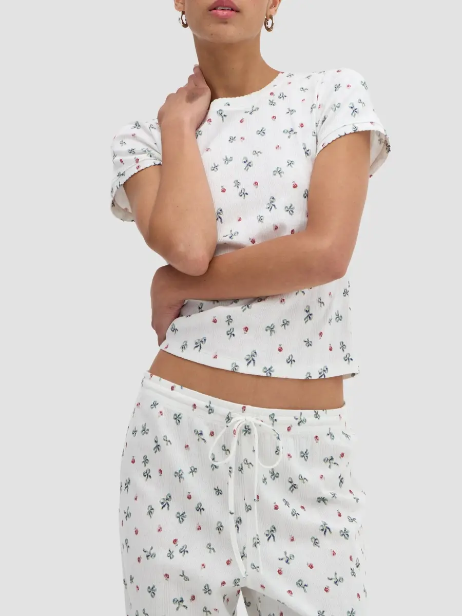 Hill House Home Women's The Cleo Pointelle PJ Set | Thumbnail 6 Hill House Home Women's The Cleo Pointelle PJ Set | Thumbnail 6