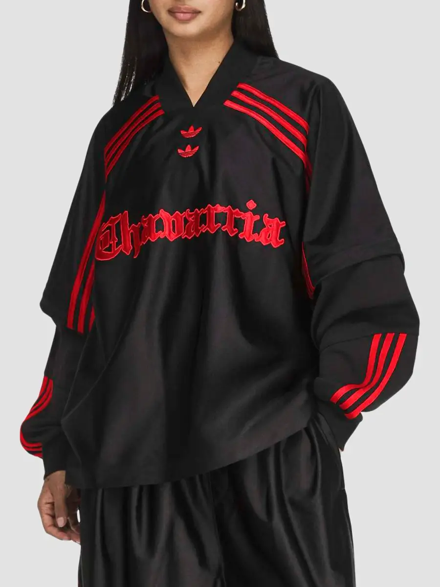 adidas Y-3 Men's adidas x Willy Chavarria Dazzle Long-Sleeve Jersey | Thumbnail 7 adidas Y-3 Men's adidas x Willy Chavarria Dazzle Long-Sleeve Jersey | Thumbnail 7