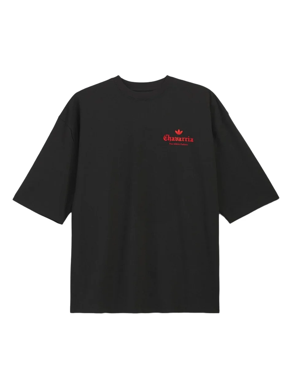 Men's adidas x Willy Chavarria Dark Rose Cotton T-Shirt