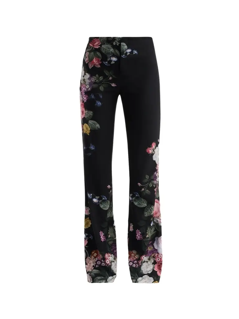 Women's Teeny Floral Bootcut Pants Women's Teeny Floral Bootcut Pants