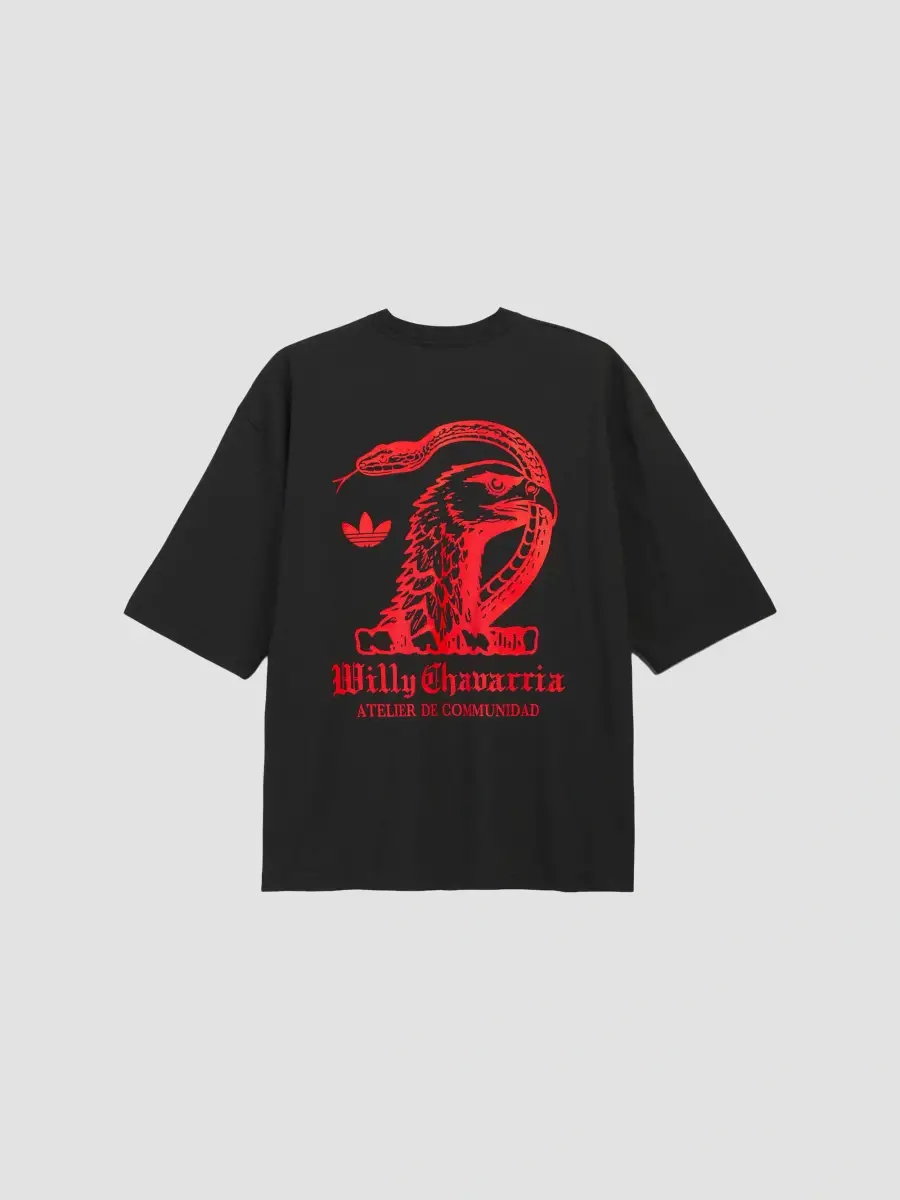 adidas Y-3 Men's adidas x Willy Chavarria Atelier Cotton T-Shirt | Thumbnail 8 adidas Y-3 Men's adidas x Willy Chavarria Atelier Cotton T-Shirt | Thumbnail 8