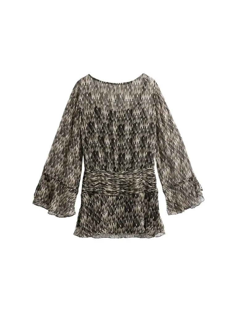 Women's Beatrix Printed Blouson Mini Dress Women's Beatrix Printed Blouson Mini Dress