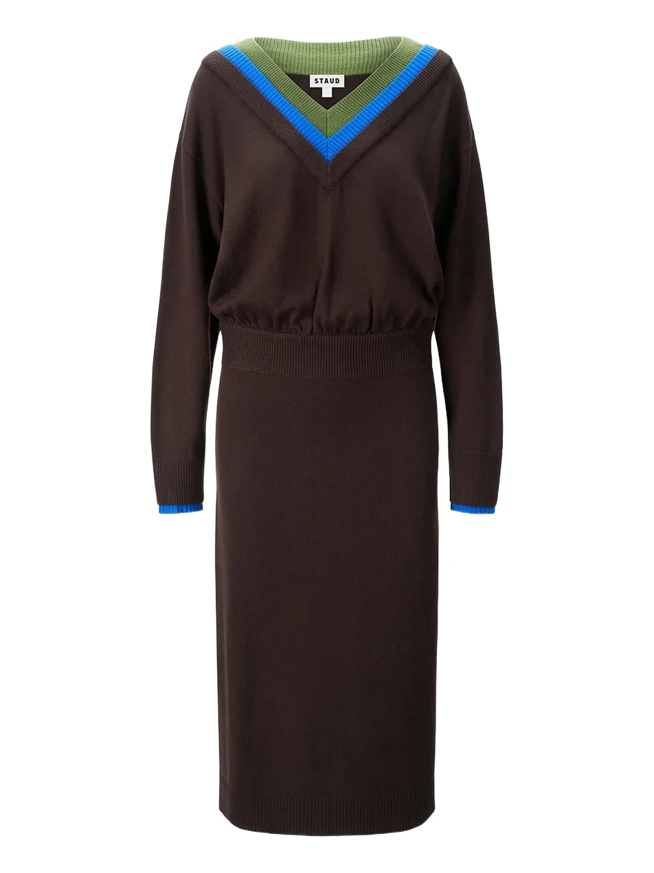 Women's Normandy Wool Sweater Midi Dress Women's Normandy Wool Sweater Midi Dress
