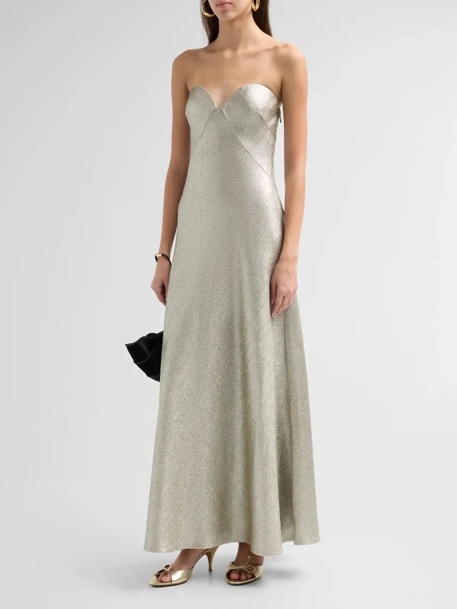 Ulla Johnson Women's Salome Strapless Maxi Dress | Thumbnail 4 Ulla Johnson Women's Salome Strapless Maxi Dress | Thumbnail 4