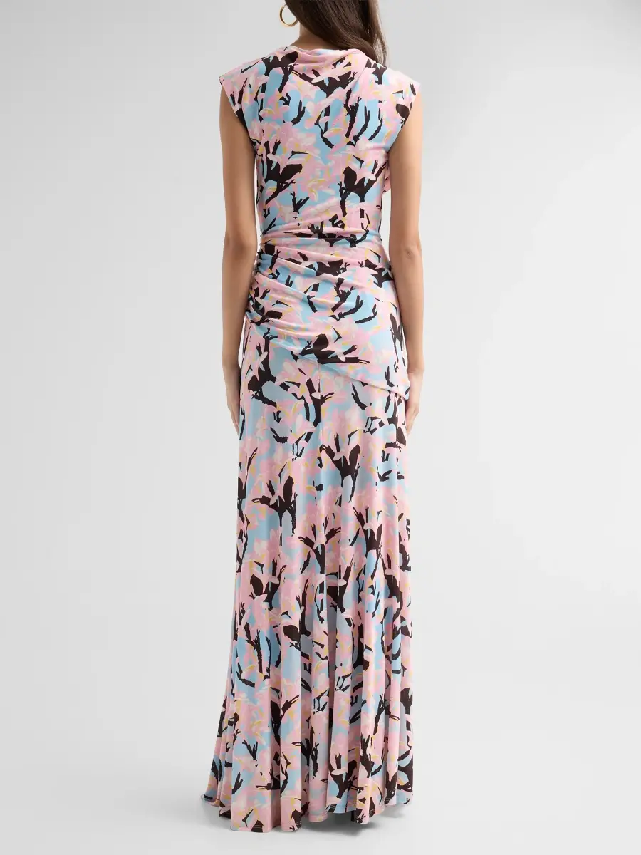 Ulla Johnson Women's UJ x Cassi Namoda Daphne Floral Jersey Maxi Dress | Thumbnail 3 Ulla Johnson Women's UJ x Cassi Namoda Daphne Floral Jersey Maxi Dress | Thumbnail 3