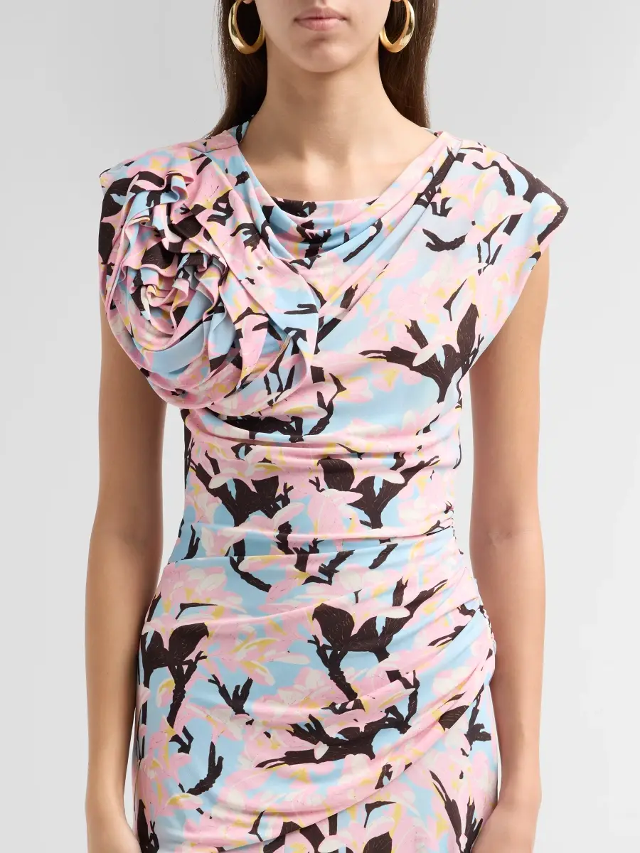 Ulla Johnson Women's UJ x Cassi Namoda Daphne Floral Jersey Maxi Dress | Thumbnail 5 Ulla Johnson Women's UJ x Cassi Namoda Daphne Floral Jersey Maxi Dress | Thumbnail 5