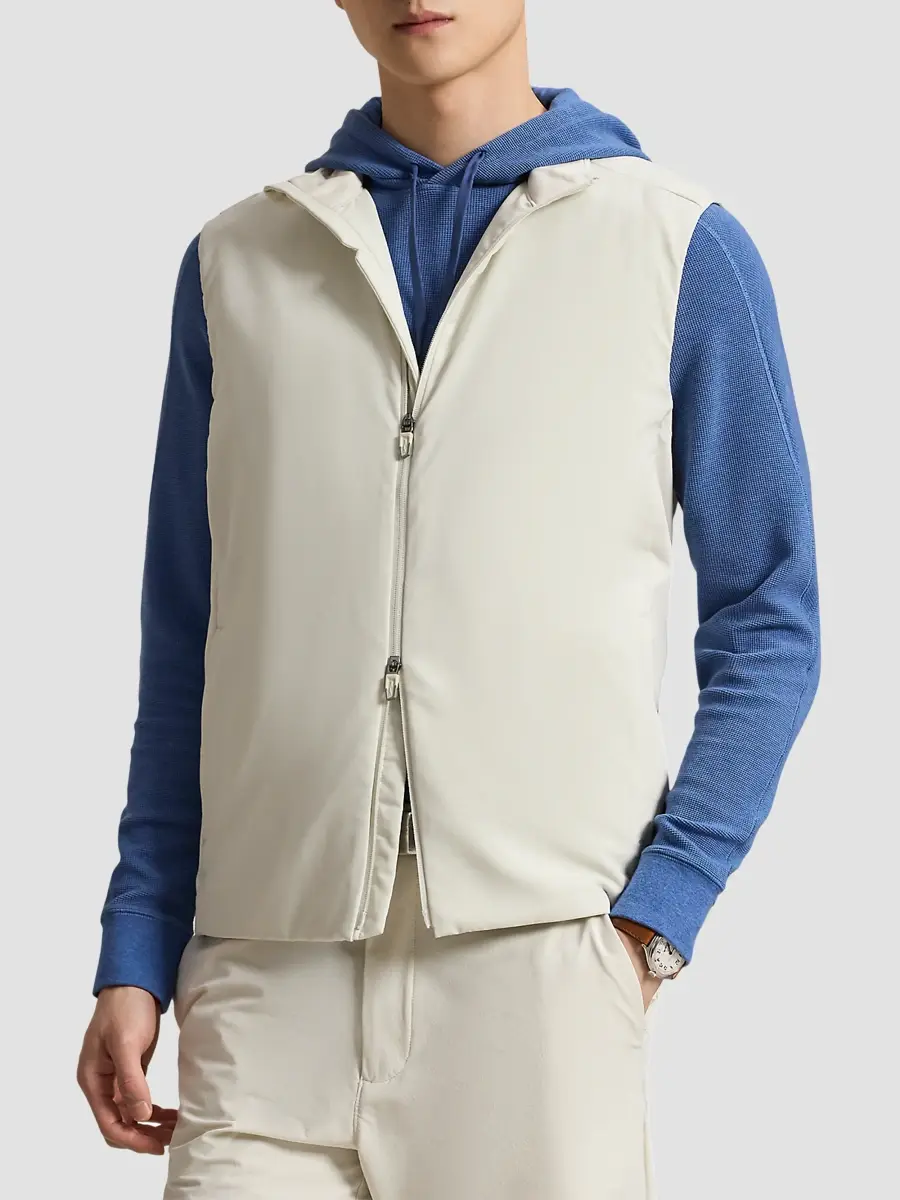 Polo Ralph Lauren Men's Hybrid Mockneck Zip Vest | Thumbnail 4