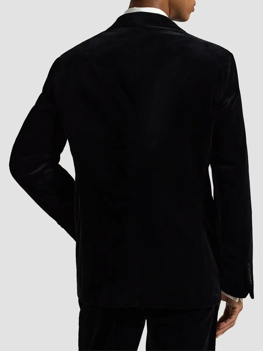 Polo Ralph Lauren Men's Velvet Double-Breasted Blazer | Thumbnail 3