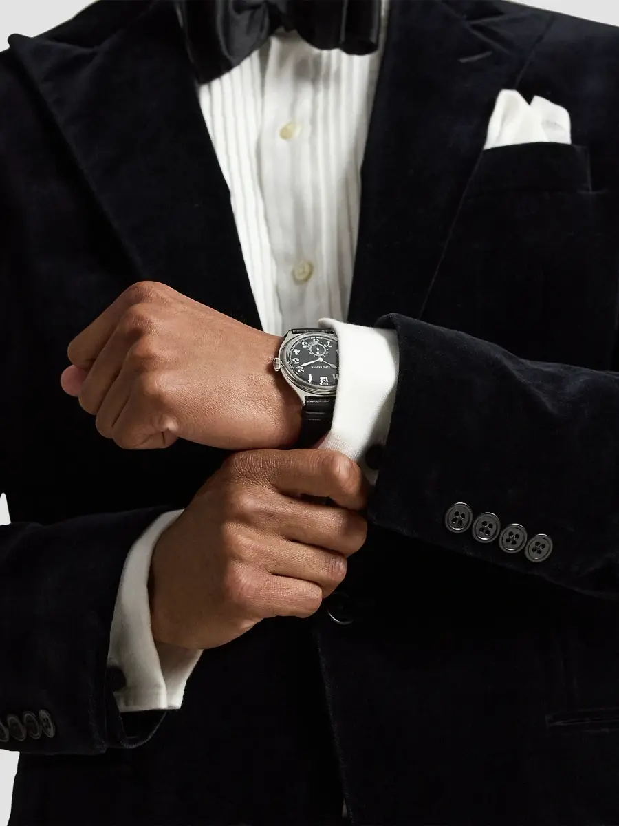 Polo Ralph Lauren Men's Velvet Double-Breasted Blazer | Thumbnail 6