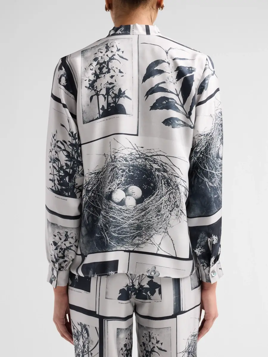 Libertine Women's Nest Babe Paley Tieneck Blouse | Thumbnail 3 Libertine Women's Nest Babe Paley Tieneck Blouse | Thumbnail 3