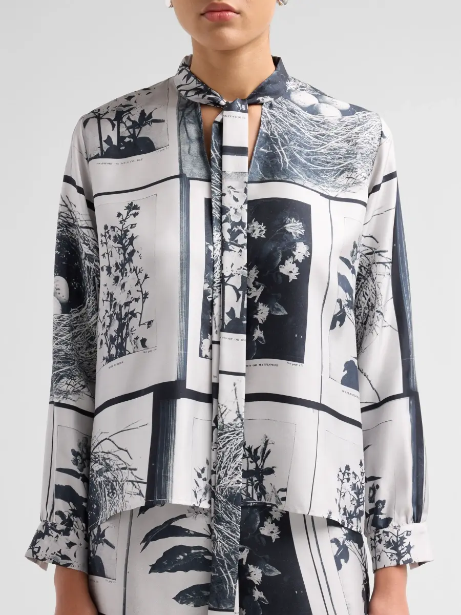 Libertine Women's Nest Babe Paley Tieneck Blouse | Thumbnail 5 Libertine Women's Nest Babe Paley Tieneck Blouse | Thumbnail 5