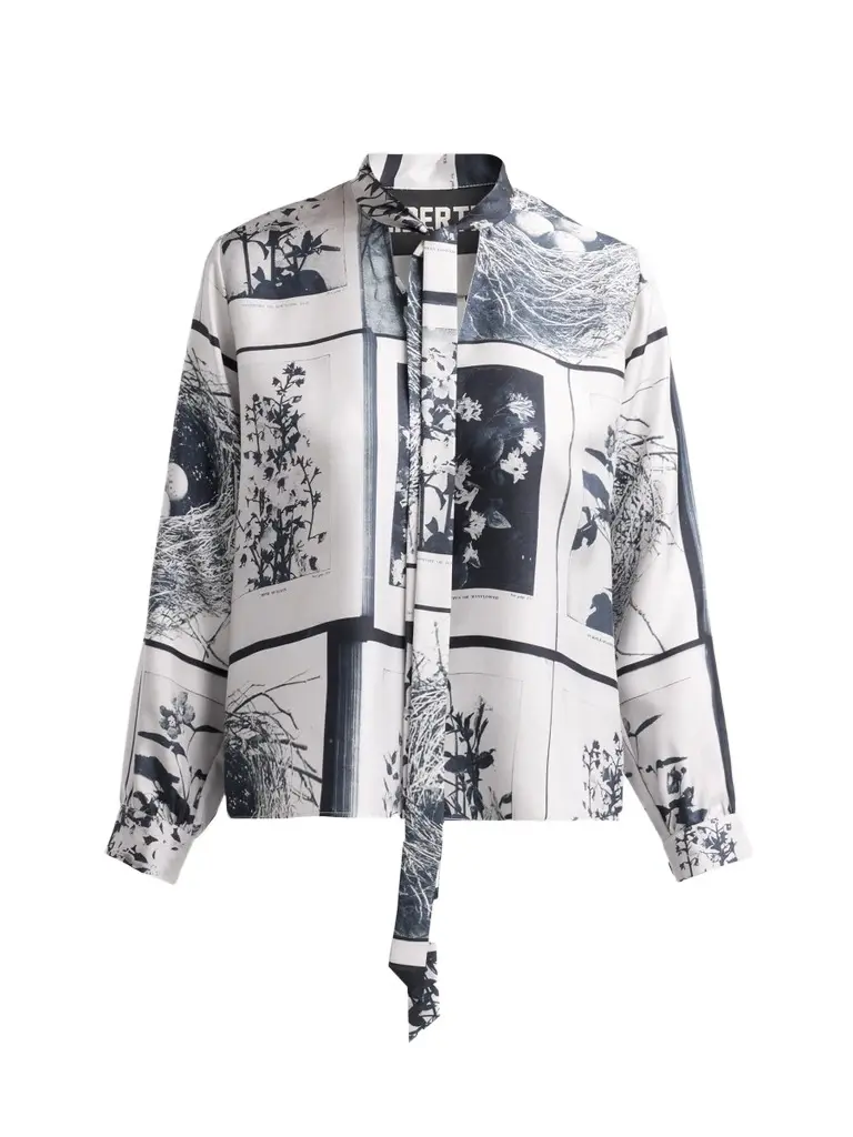 Libertine Women's Nest Babe Paley Tieneck Blouse