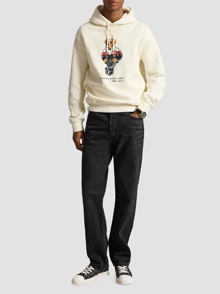 Polo Ralph Lauren Men's Polo Bear Fleece Hoodie | Thumbnail 2 Polo Ralph Lauren Men's Polo Bear Fleece Hoodie | Thumbnail 2