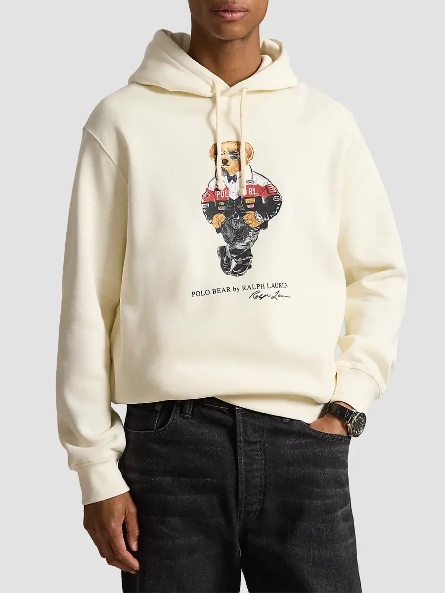 Polo Ralph Lauren Men's Polo Bear Fleece Hoodie | Thumbnail 4 Polo Ralph Lauren Men's Polo Bear Fleece Hoodie | Thumbnail 4