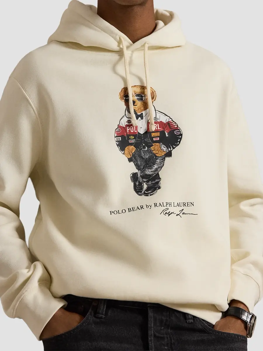 Polo Ralph Lauren Men's Polo Bear Fleece Hoodie | Thumbnail 5 Polo Ralph Lauren Men's Polo Bear Fleece Hoodie | Thumbnail 5