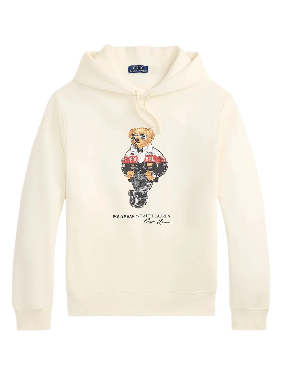 Men's Polo Bear Fleece Hoodie Men's Polo Bear Fleece Hoodie