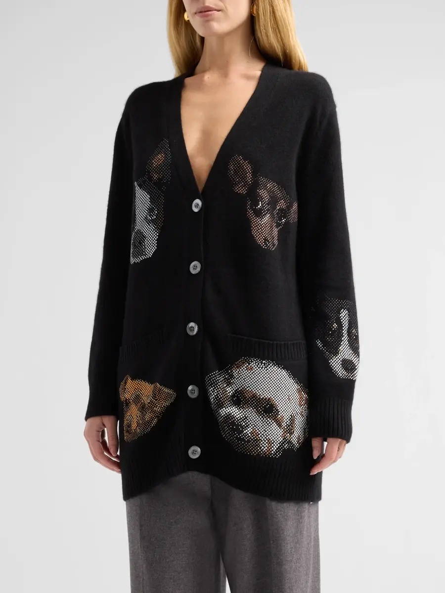 Libertine Women's Best Friends Oversized Cardigan | Thumbnail 4 Libertine Women's Best Friends Oversized Cardigan | Thumbnail 4