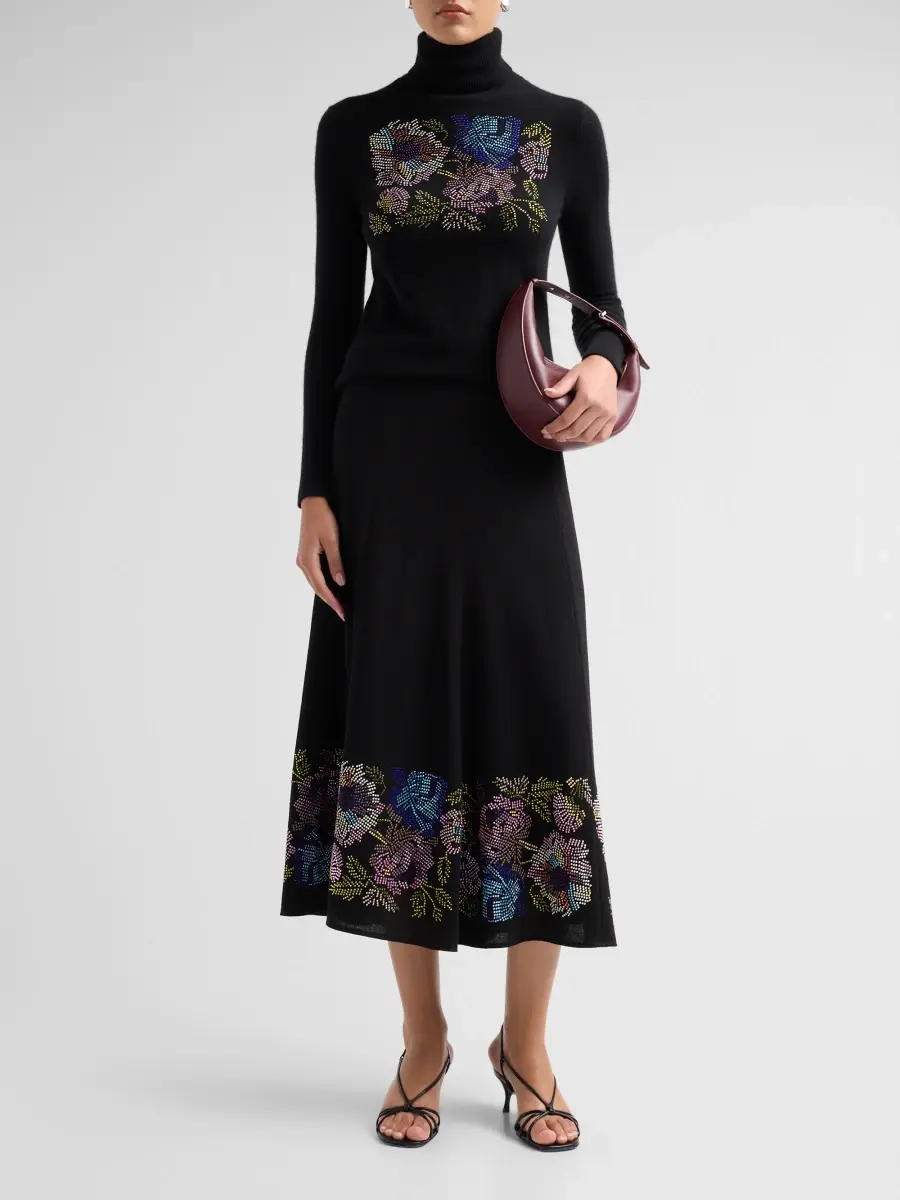 Libertine Women's Mosaic Floral Tulip Skirt | Thumbnail 2 Libertine Women's Mosaic Floral Tulip Skirt | Thumbnail 2