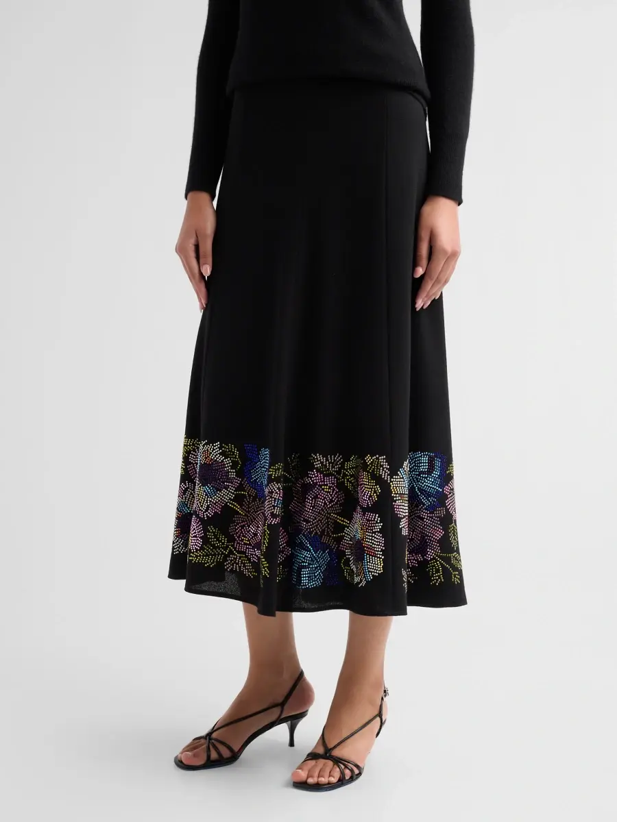 Libertine Women's Mosaic Floral Tulip Skirt | Thumbnail 4 Libertine Women's Mosaic Floral Tulip Skirt | Thumbnail 4