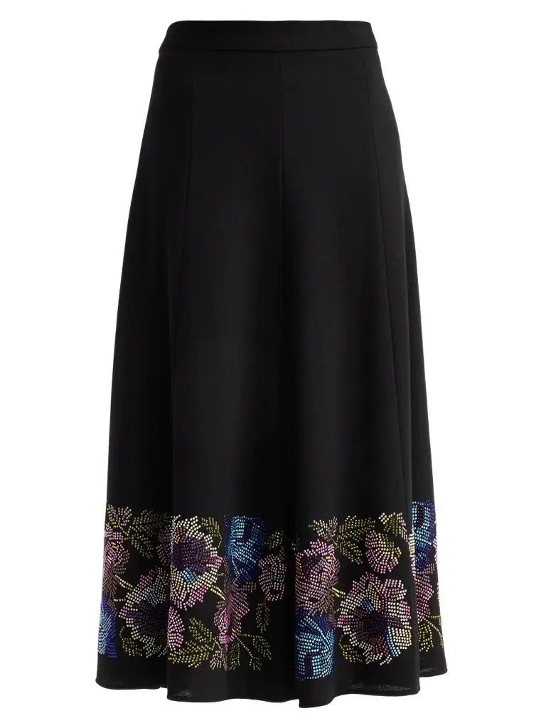 Libertine Women's Mosaic Floral Tulip Skirt