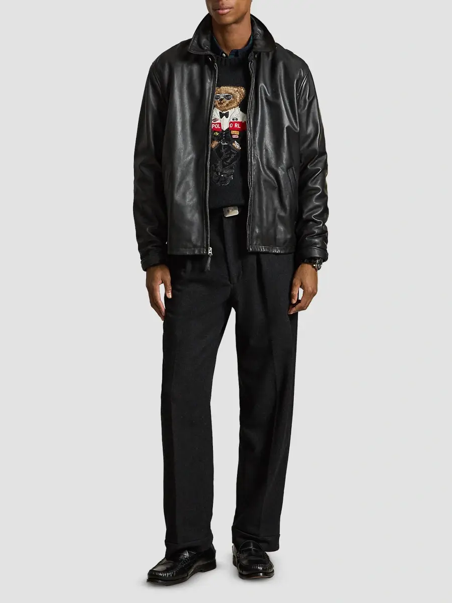 Polo Ralph Lauren Men's Polo Bear Cotton-Cashmere Crewneck Sweater | Thumbnail 2