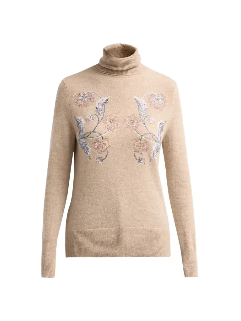 Libertine Women's Montecito Cashmere Slim Turtleneck