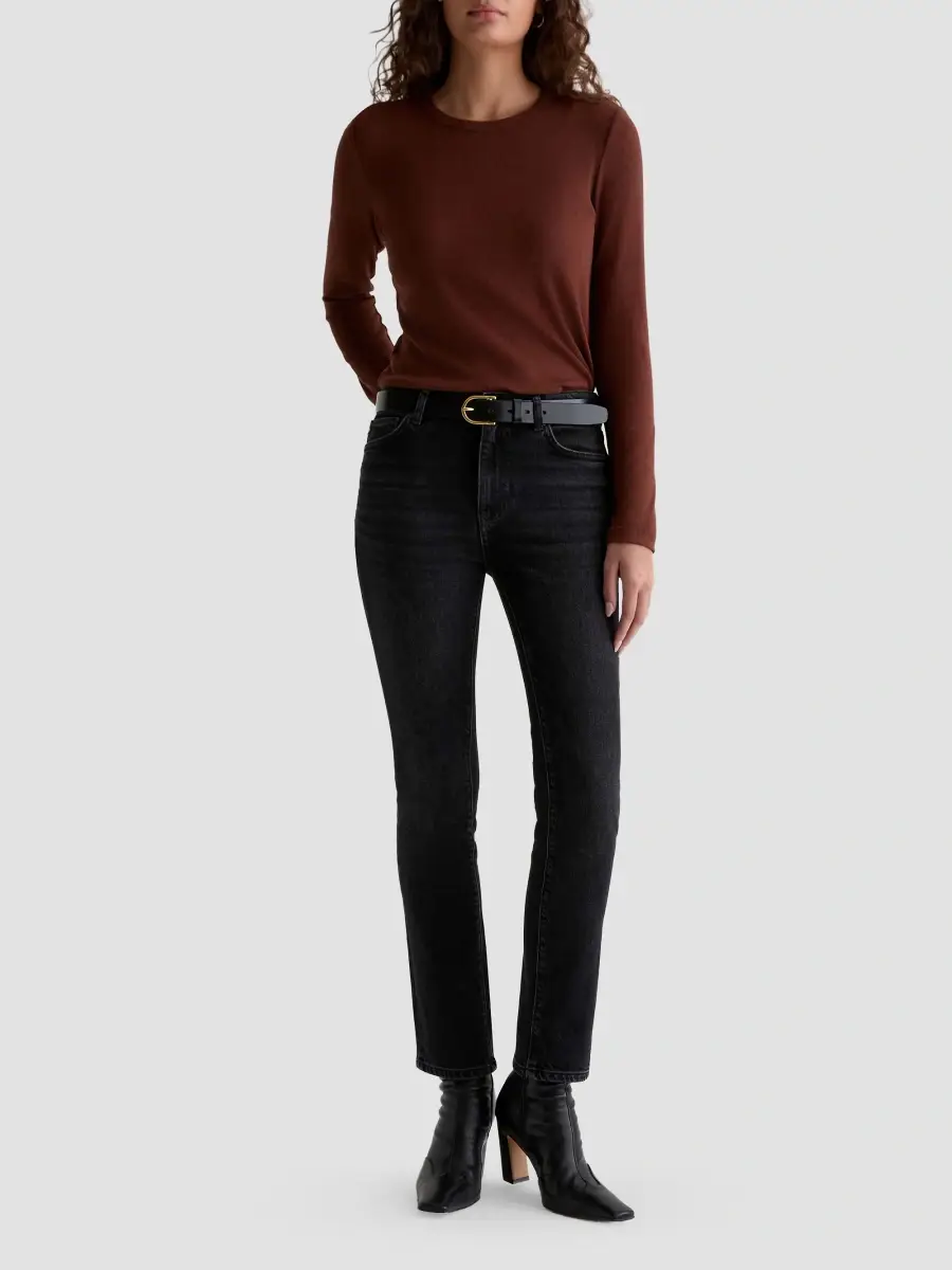 AG Jeans Women's Mari Mid-Rise Straight-Leg Jeans | Thumbnail 2 AG Jeans Women's Mari Mid-Rise Straight-Leg Jeans | Thumbnail 2