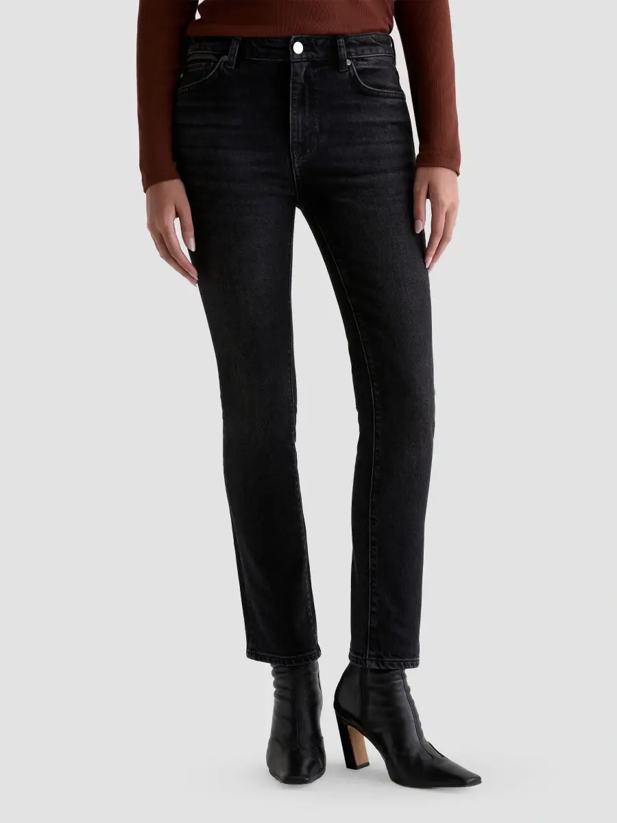 AG Jeans Women's Mari Mid-Rise Straight-Leg Jeans | Thumbnail 4 AG Jeans Women's Mari Mid-Rise Straight-Leg Jeans | Thumbnail 4