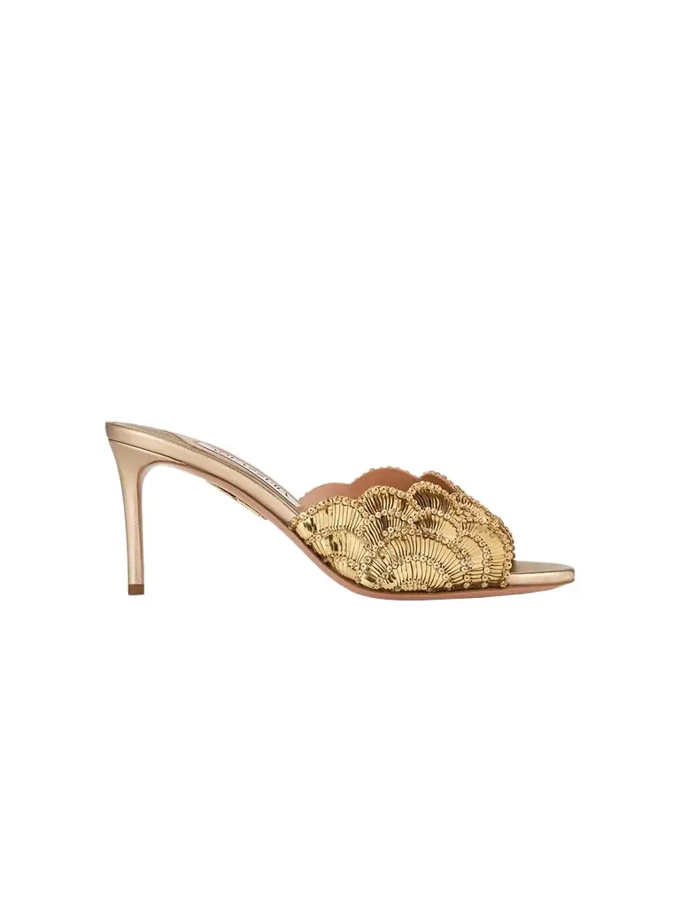 Women's Ce Soir 75MM Leather Mules Women's Ce Soir 75MM Leather Mules