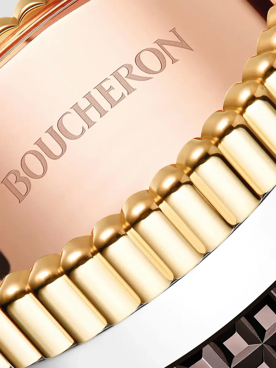 Boucheron Women's Quatre Classique L Tri-Tone 18K Gold & Brown PVD Ring | Thumbnail 4 Boucheron Women's Quatre Classique L Tri-Tone 18K Gold & Brown PVD Ring | Thumbnail 4