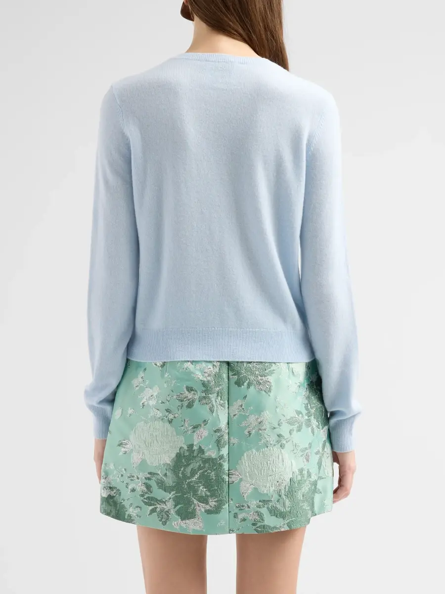 Aknvas Women's Siena Floral Wool-Blend Cardigan | Thumbnail 3