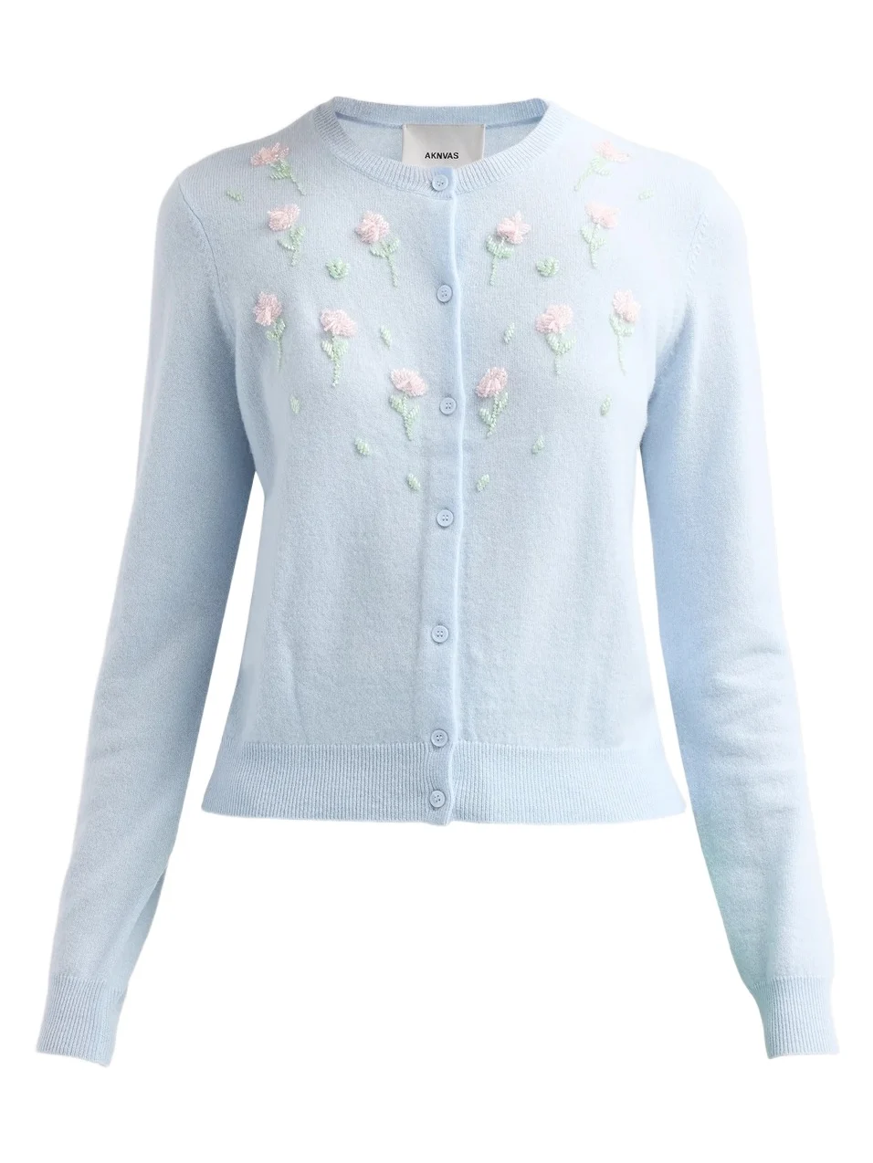 Aknvas Women's Siena Floral Wool-Blend Cardigan