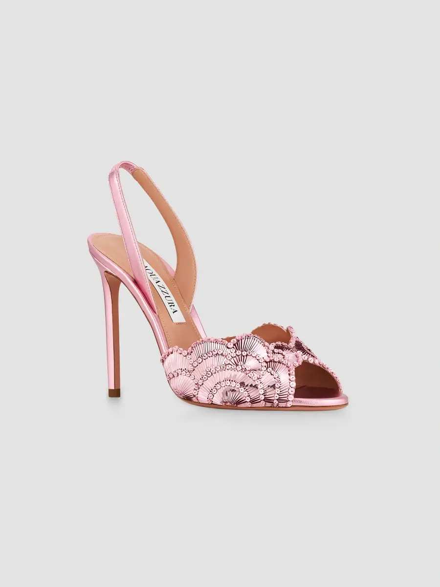 Aquazzura Women's Ce Soir 105MM Leather Sandals | Thumbnail 3 Aquazzura Women's Ce Soir 105MM Leather Sandals | Thumbnail 3