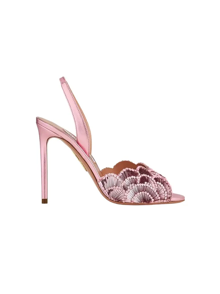 Women's Ce Soir 105MM Leather Sandals