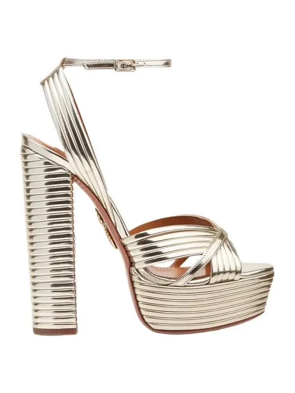 Women's Sundance 140MM Faux Leather Platform Sandals