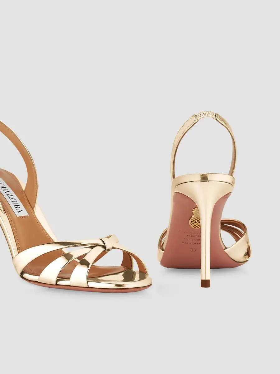 Aquazzura Women's Tati 85MM Faux Leather Sandals | Thumbnail 5 Aquazzura Women's Tati 85MM Faux Leather Sandals | Thumbnail 5