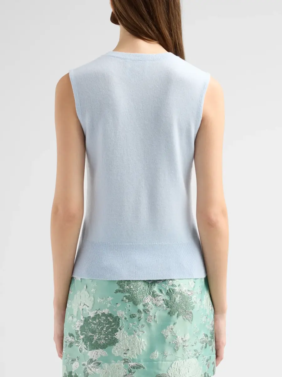 Aknvas Women's Dahlia Floral Wool-Blend Tank | Thumbnail 3 Aknvas Women's Dahlia Floral Wool-Blend Tank | Thumbnail 3