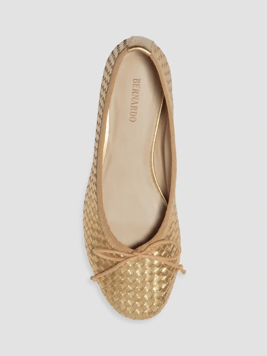 Bernardo Women's Blanche Woven Ballet Flats | Thumbnail 3 Bernardo Women's Blanche Woven Ballet Flats | Thumbnail 3