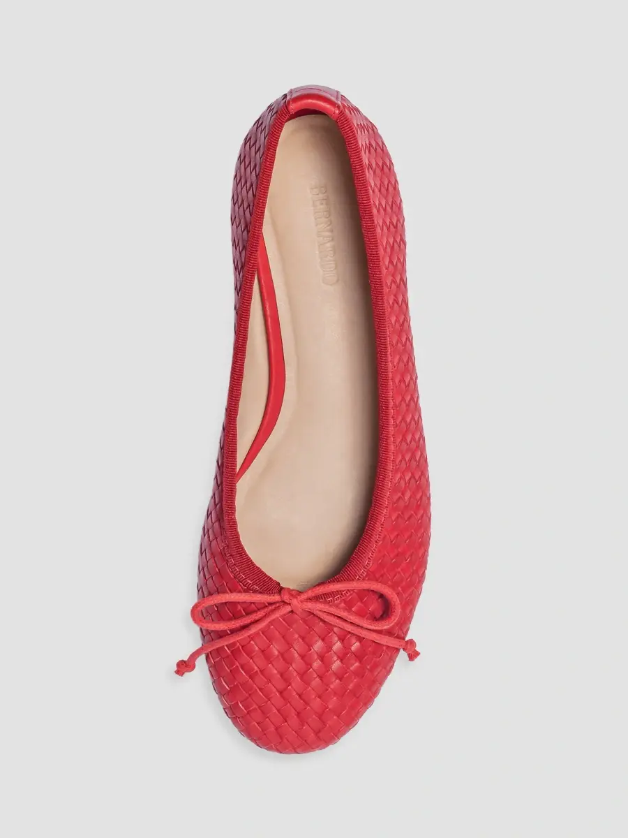Bernardo Women's Blanche Woven Ballet Flats | Thumbnail 3 Bernardo Women's Blanche Woven Ballet Flats | Thumbnail 3
