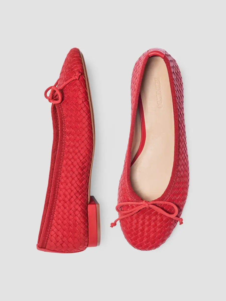 Bernardo Women's Blanche Woven Ballet Flats | Thumbnail 5 Bernardo Women's Blanche Woven Ballet Flats | Thumbnail 5