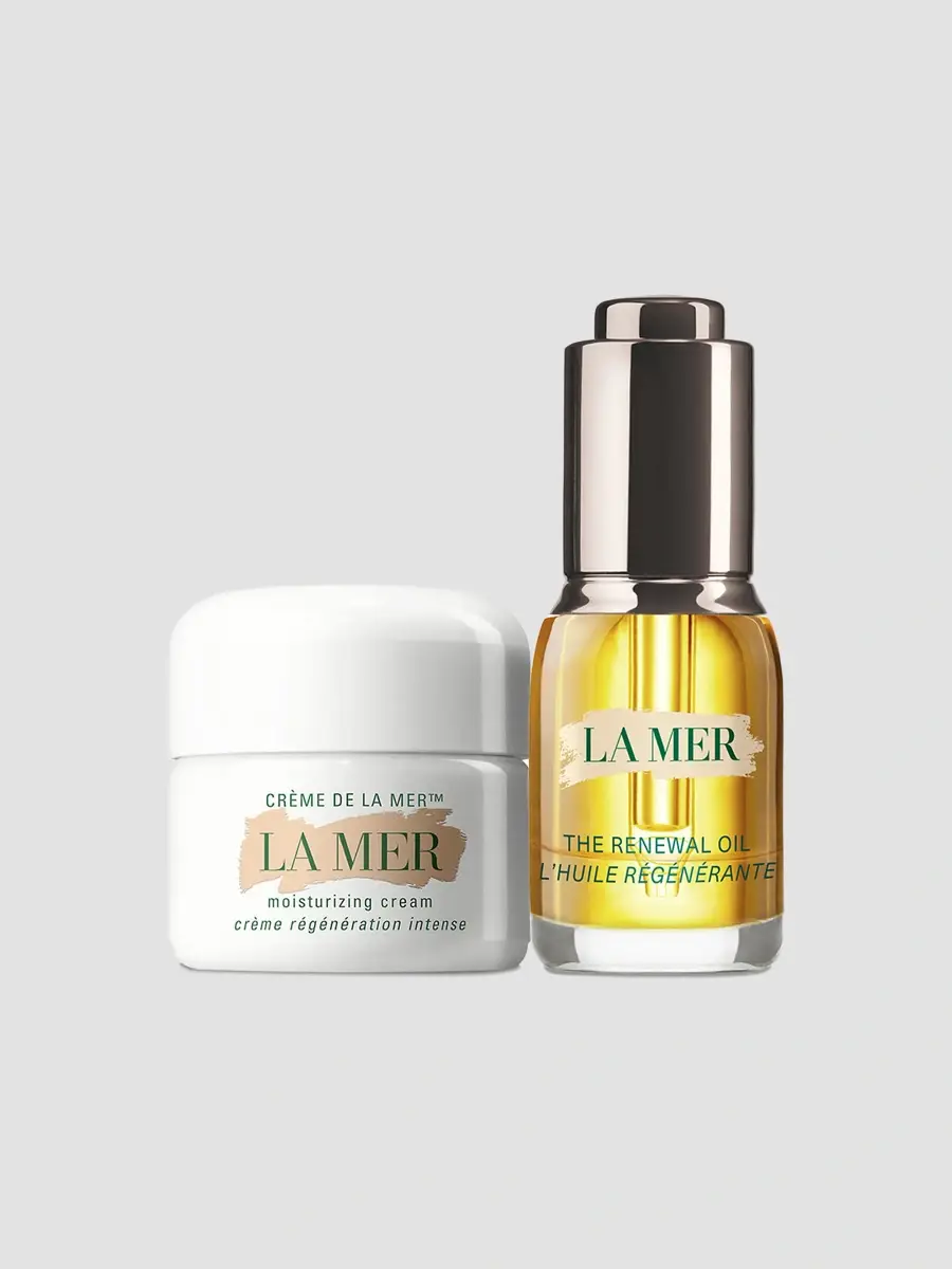 La Mer 2-Piece The Renewal Oil & Crème de Mini Set | Thumbnail 2 La Mer 2-Piece The Renewal Oil & Crème de Mini Set | Thumbnail 2